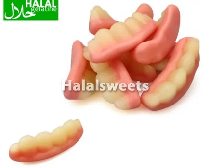 Jake Teeth – Halal Soft Fruity Teeth Gummies – Zachte Tandjes Snoep (Halal Candy) Jake