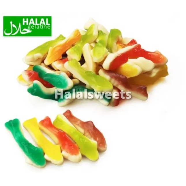 Jake Sharks – Halal Haai Gummies – Zachte Fruit Snoep Haaitjes (Halal Candy) Jake