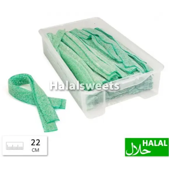 Jake Sour Blueberry Belts – Halal Zure Bosbes Snoepmatten Jake