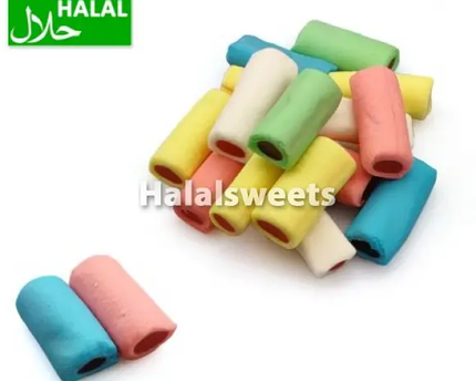 DP Mini Fruit Mix Reversed Pencils – Halal Fruit Potlood Snoep – Gevulde Soft Candy (Halal) DP