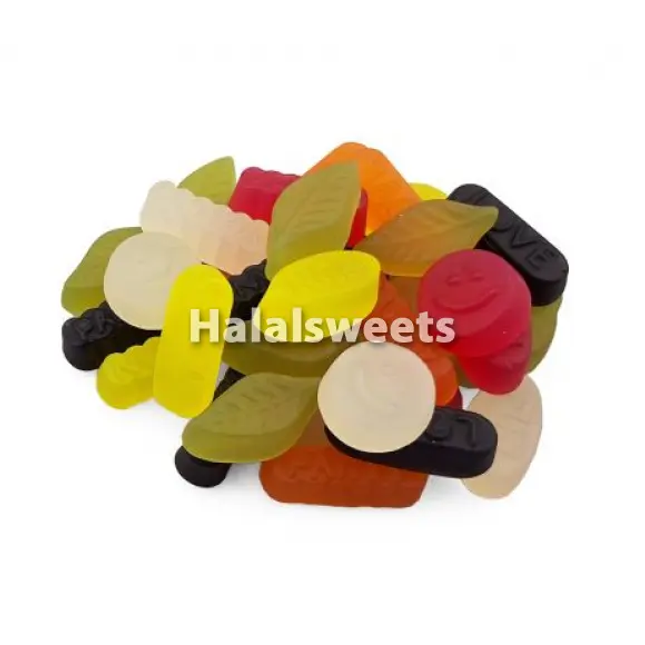 Frisia Vegan Winegums – 100% Vegan & Gelatinevrij – Halal Friendly Fruit Gummies Frisia