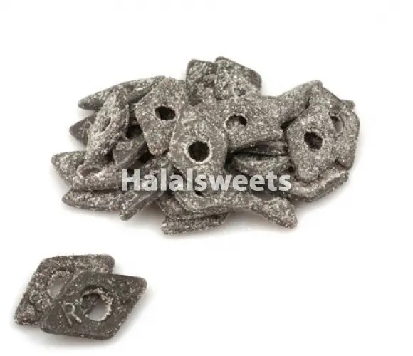 Red Band Salzdiamanten – Vegan Zoute Drop Diamantjes – Gelatinevrij & Halal-Friendly Snoep Red Band