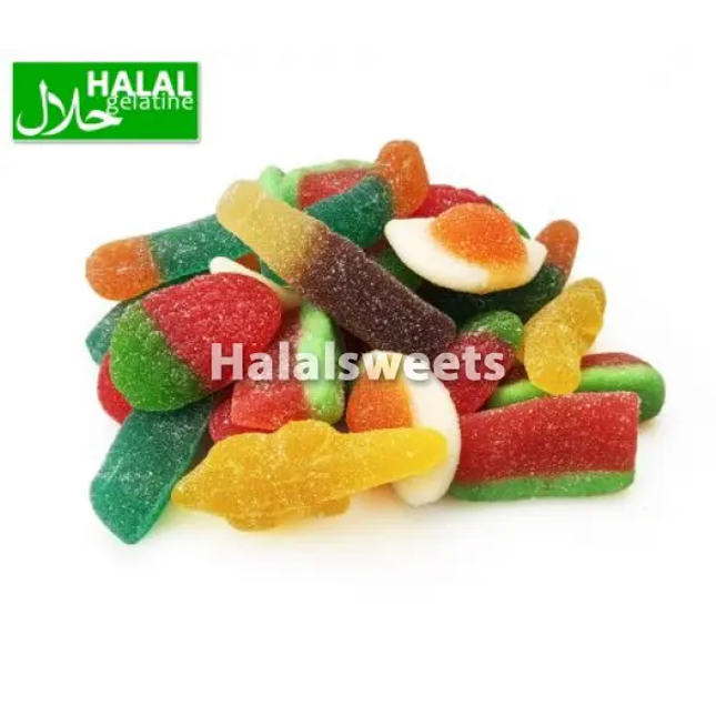 Jake Jelly Mania Acid Mix – 100% Halal Zure Snoep Mix – Fruitige Soft & Sour Gummies Jake