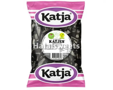 Katja Katjes Drop 500g – Vegan Zoete Drop – Halal Friendly & Gelatinevrij Katja