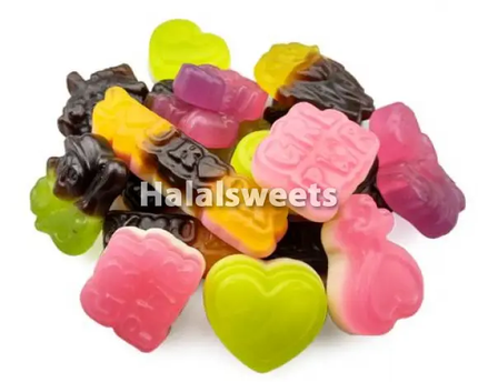 Katja Sheroes Mix 500g – Vegan & Halal Friendly Fruit Gummies – Gelatinevrij Snoepmix Katja