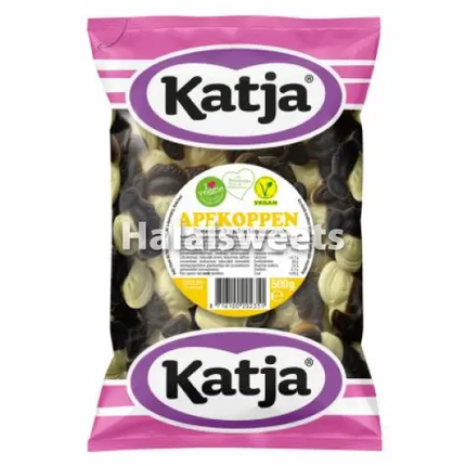 Katja Apekoppen 500g – Vegan Drop Apekoppen – Halal Friendly & Gelatinevrij Katja