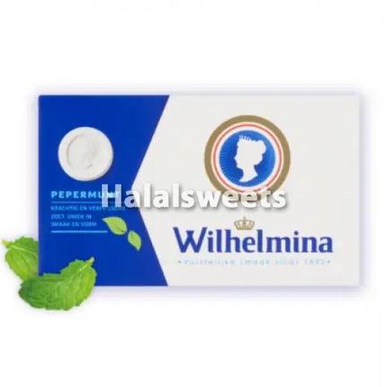 Wilhelmina Pepermunt – Vegan & Halal-Friendly Pepermunt Wilhelmina