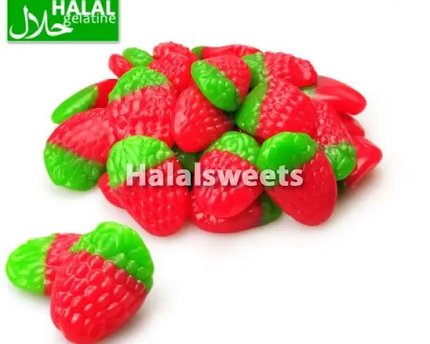 Jake Wild Strawberries – 100% Halal Aardbei Gummies – Zachte Aardbeien Snoepjes Jake