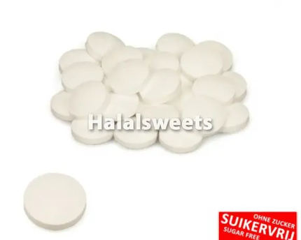 Fortuin Suikervrije Pepermunt – Halal Suikervrije Munt Snoepjes Fortuin