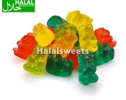 Jake Teddy Bears – 100% Halal Fruity Gummy Beertjes – Zachte Fruit Snoepjes Jake